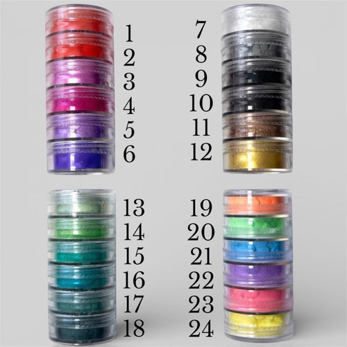 Pendientes geométricos bicolor personalizados